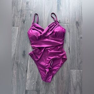SHEIN Magenta One Piece Swimsuit